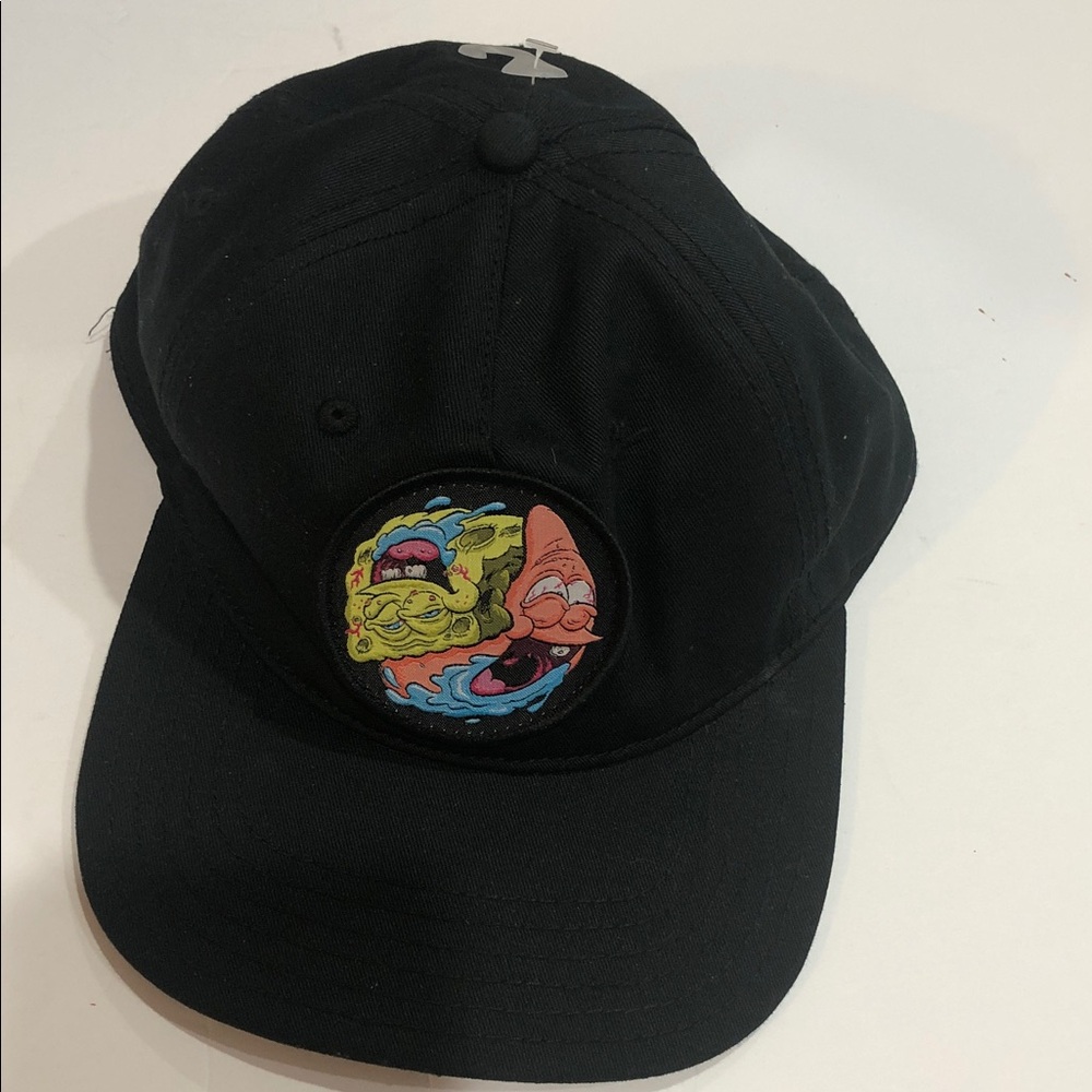 Nickelodeon‎ Spongebob Squarepants black baseball cap new